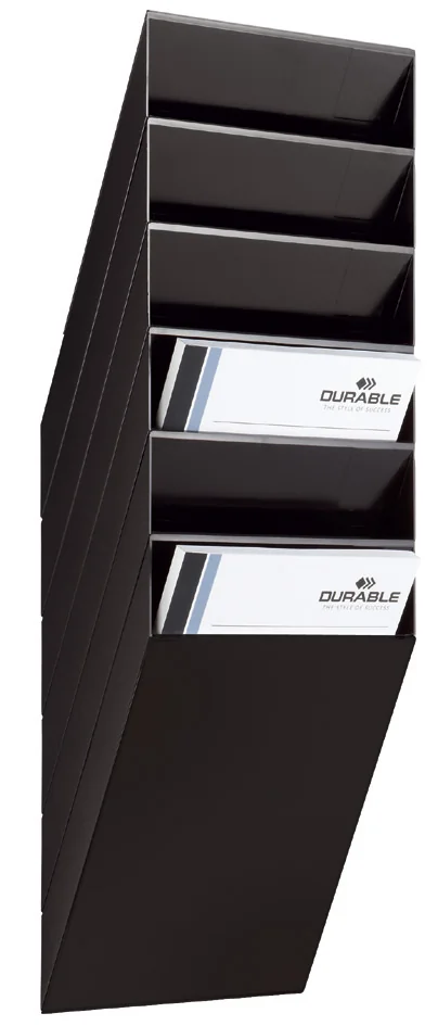 DURABLE Set porte-brochures mural 'FLEXIBOXX 6', A4 - OEM 1709760400