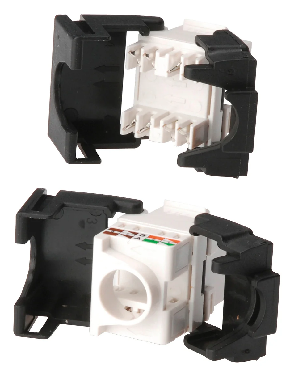 DIGITUS Keystone Jack CAT 5, Classe D, non blindé - OEM DN-93502