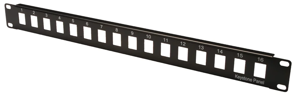 DIGITUS Boîtier vide pour panneaux de brassage 19',16 ports - OEM DN-91400