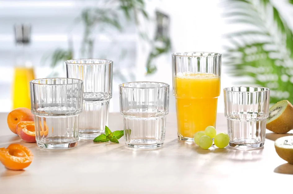 Esmeyer Arcoroc Verre de jus 'Norvege', 0,27 litres - lot de 6 - OEM 410-675
