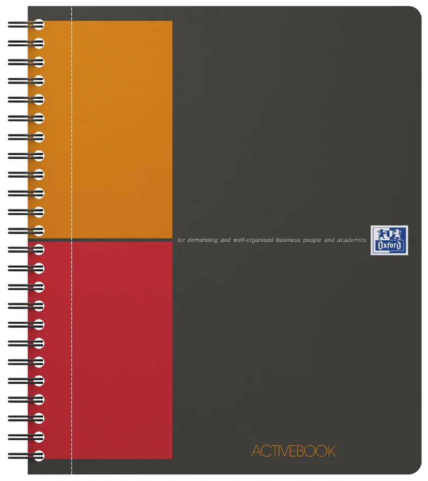 Oxford International Cahier 'ACTIVEBOOK', A5+, ligné - OEM 100104067
