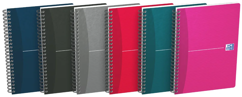 Oxford Office Carnet à spirale, A5, quadrillé, 180 pages - OEM 100102938