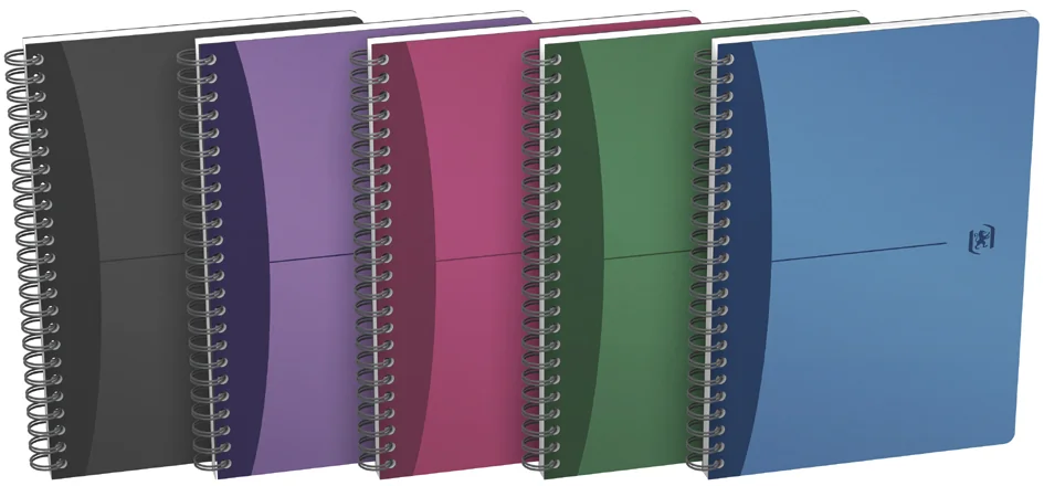 Oxford Cahier à spirale URBAN MIX, A5, quadrillé, 180 pages - OEM 100104341