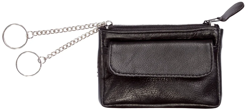 Alassio Etui porte-clés, cuir nappa, noir - OEM 43119