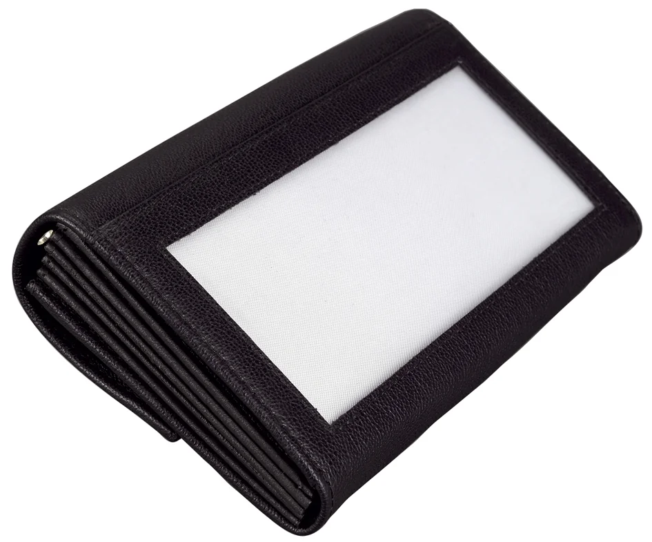 Alassio Portefeuille de serveur, en cuir, noir - OEM 42063