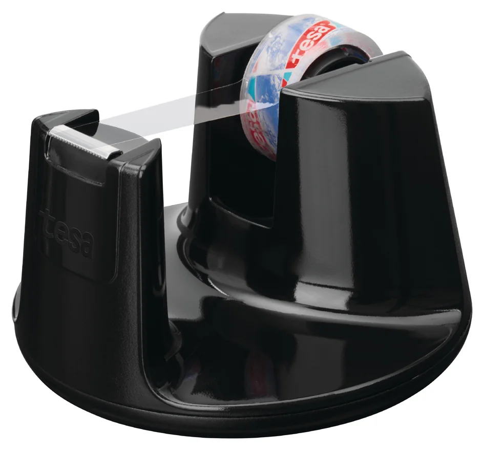 tesa Dévidoir de bureau Easy Cut Compact, équipé, noir - OEM 53827-00000-01