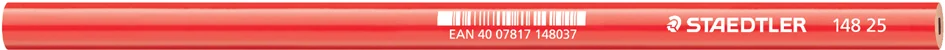 STAEDTLER Crayon de charpentier, ovale, marron rouge - OEM 148 25