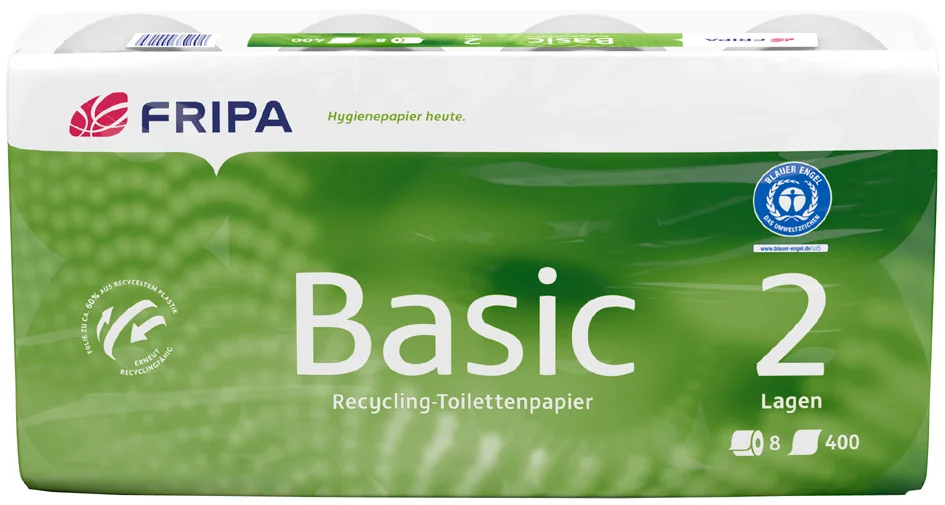 Fripa Papier toilette Basic, 2 couches, blanc - OEM 1510805