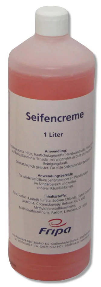 Fripa Savon pour mains, bouteille de 1 litre, rose - OEM 2340015