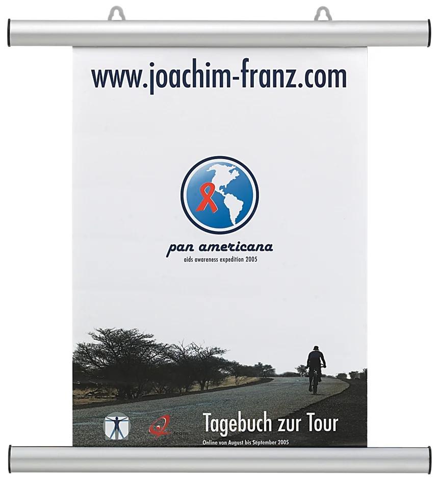 FRANKEN Profilé clipsable pour affiche, aluminium, argent - OEM BS1006