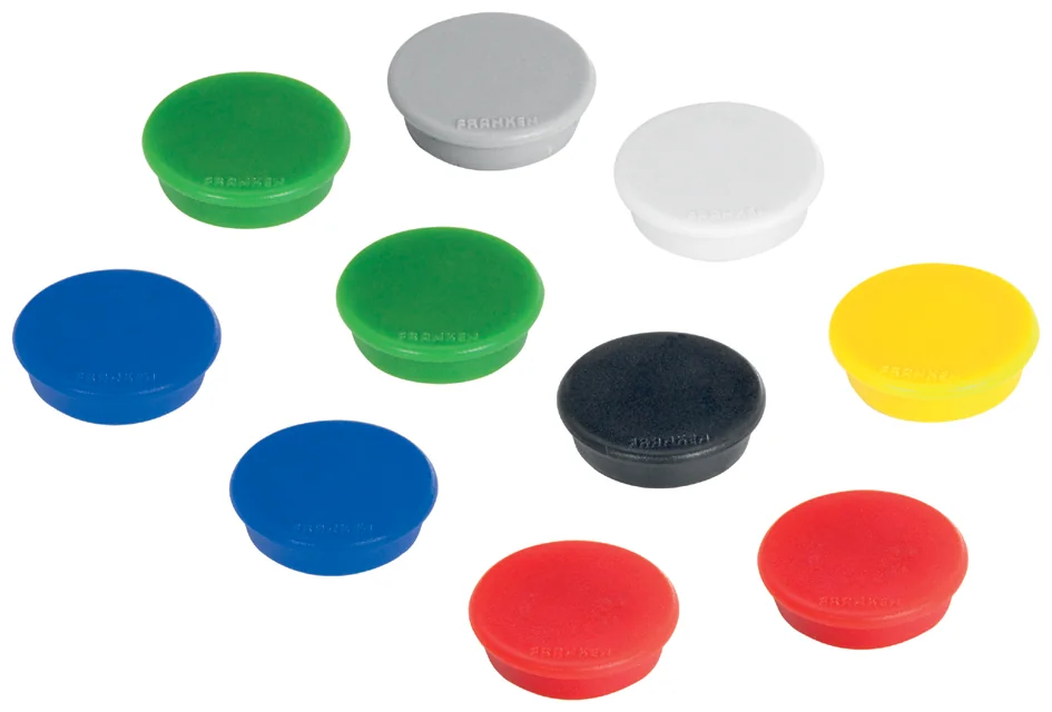 FRANKEN Aimant rond, force adhésive: 300 g, diamètre: 24 mm - OEM HM20 99