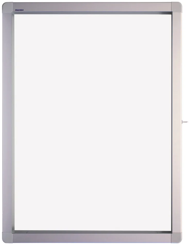 FRANKEN Vitrine d'affichage ECO pour 15 x A4, surface métal - OEM SK15SE