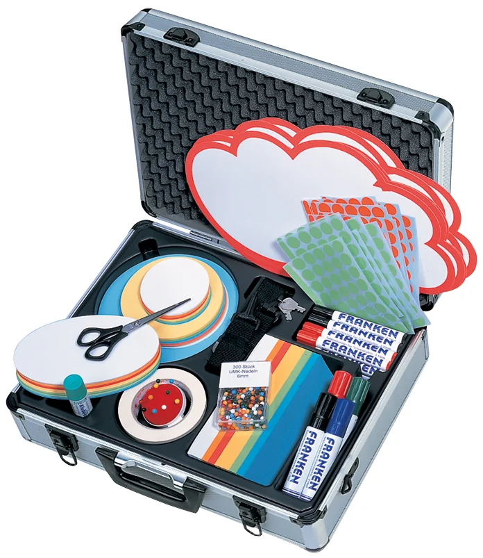 FRANKEN Valise de présentation KOMPAKT,2100 pièces,aluminium - OEM UMMK
