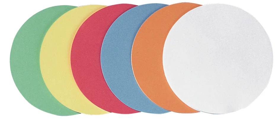 FRANKEN Carte de présentation, cercle, diam.: 95mm, assorti - OEM UMZ 10 99