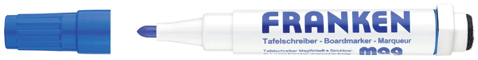 FRANKEN Marqueur pour tableau blanc MagWrite, bleu - OEM Z1708 03