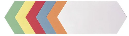 FRANKEN Carte de présentation, losange, 205 x 95 mm, assorti - OEM UMZ 920 99