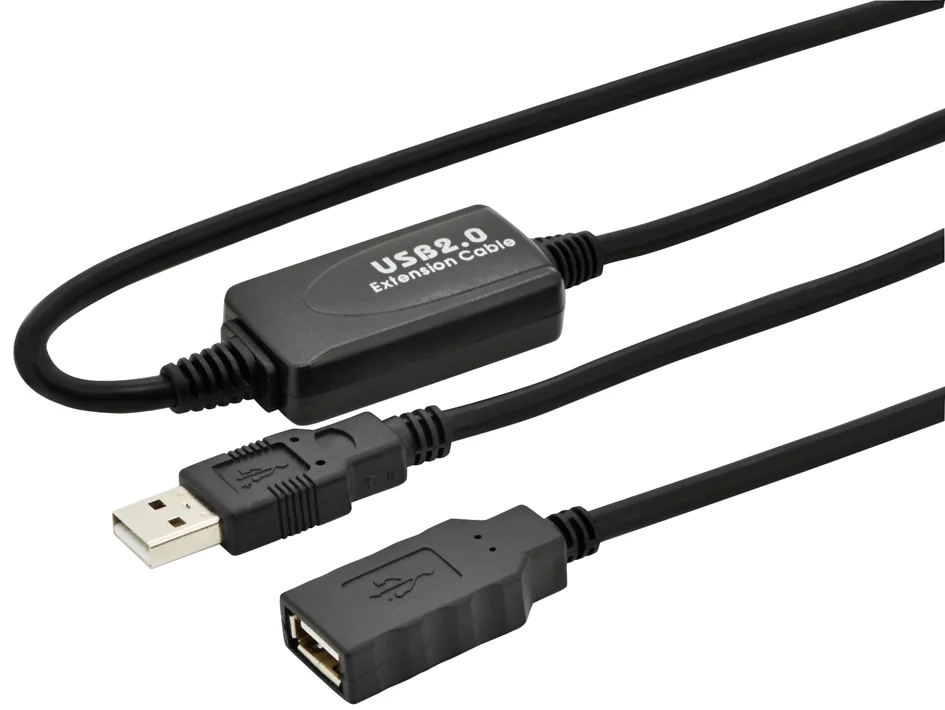 DIGITUS Câble de rallonge USB, mâle-femelle, 10 m,USB-A mâle - OEM DA-73100-1