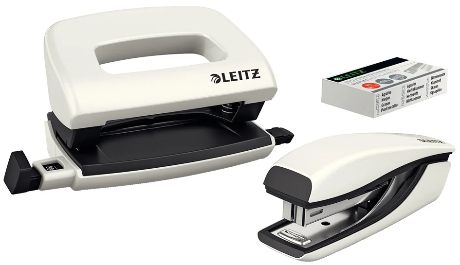LEITZ Kit mini agrafeuse et perforateur Nexxt WOW, violet - OEM 5561-20-62