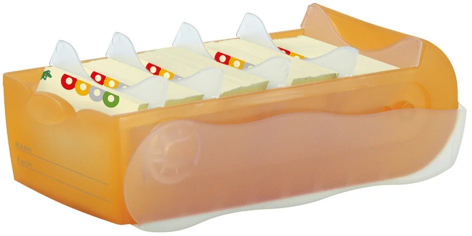 HAN Séparateur pour boîte à fiches CROCO, A8 paysage - OEM 9028-63