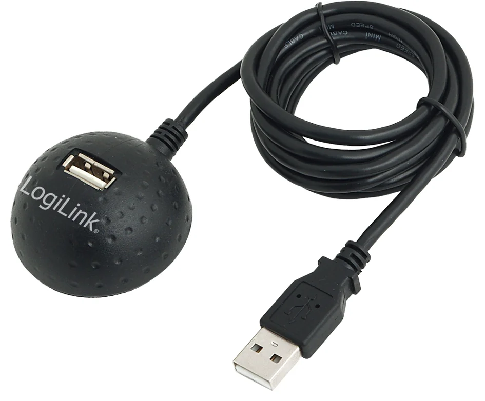 LogiLink Rallonge USB 2.0, avec station d'accueil - OEM CU0013B