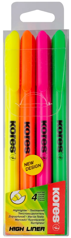 Kores Surligneur Pen, pointe biseautée: 0,5 - 3,5 mm, étui - OEM TM36240