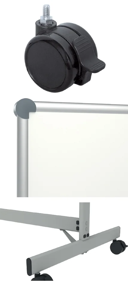 MAUL Tableau Blanc mobile, (L)1.500x(H)1.000 mm, blanc - OEM 63362-84
