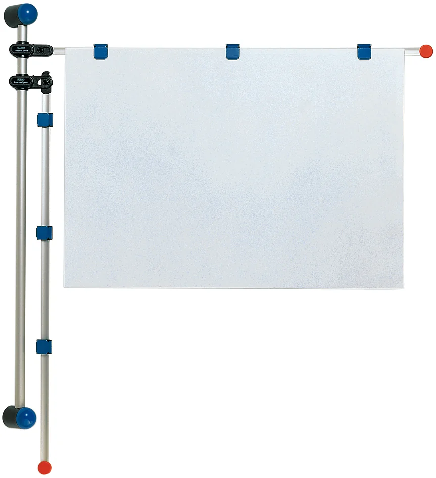MAUL Porte-plans 'Wandpresenter', gris - OEM 62530-84