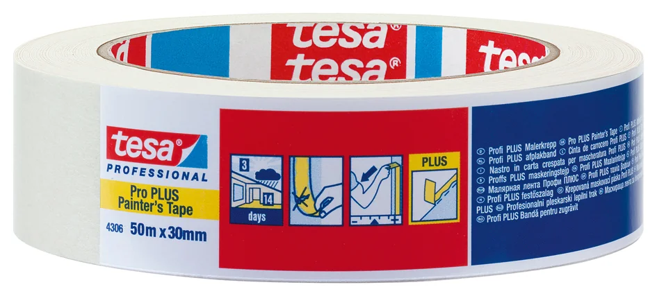 tesa Adhésif masquage papier pour peinture 4306,25 mm x 50 m - OEM 04306-00043-02