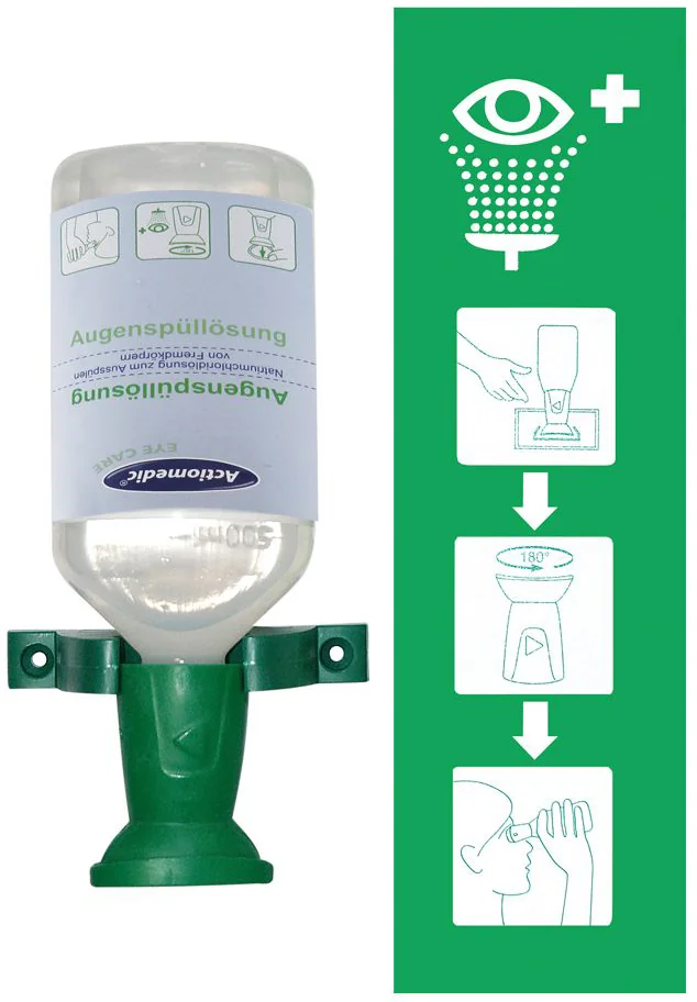 HYGOSTAR Station de lavage oculaire, avec 500 ml de - OEM 50011