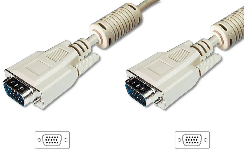 DIGITUS câble XGA pour moniteur, mâle - mâle, 3,0 m - OEM AK-310103-030-E