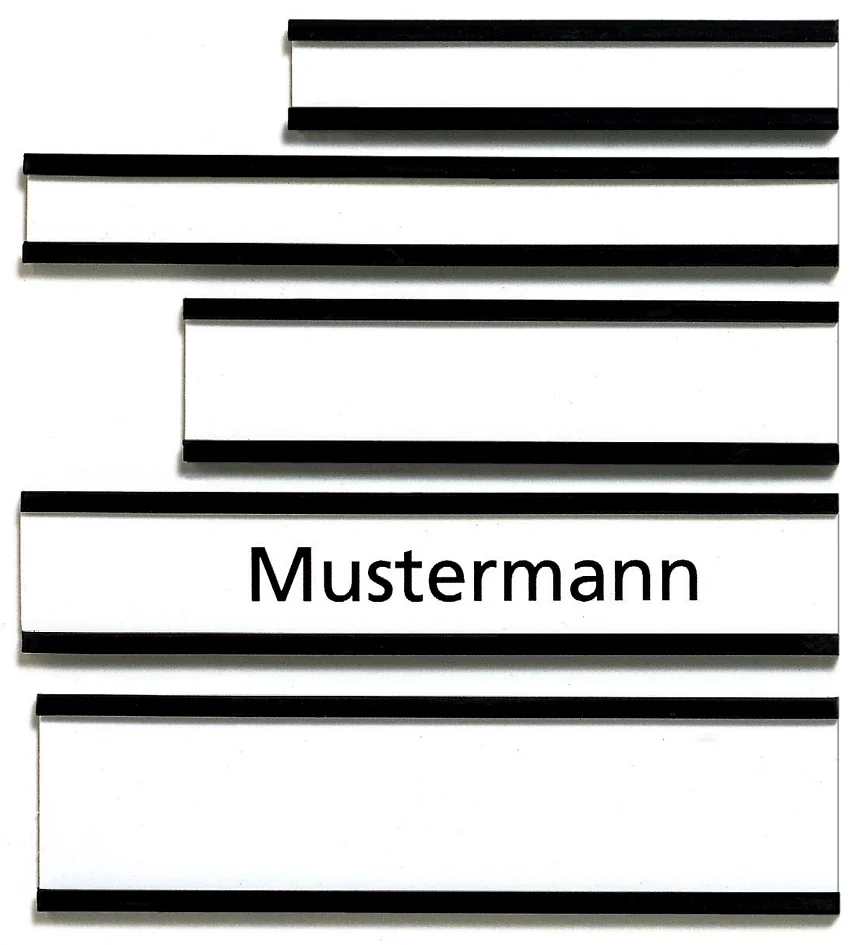FRANKEN Porte-étiquettes magnétique signalisation C-Profil - OEM C163