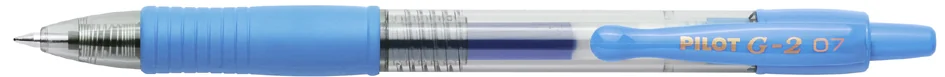 PILOT Stylo roller à encre gel G2 07, bleu soft - lot de 12 - OEM 344787