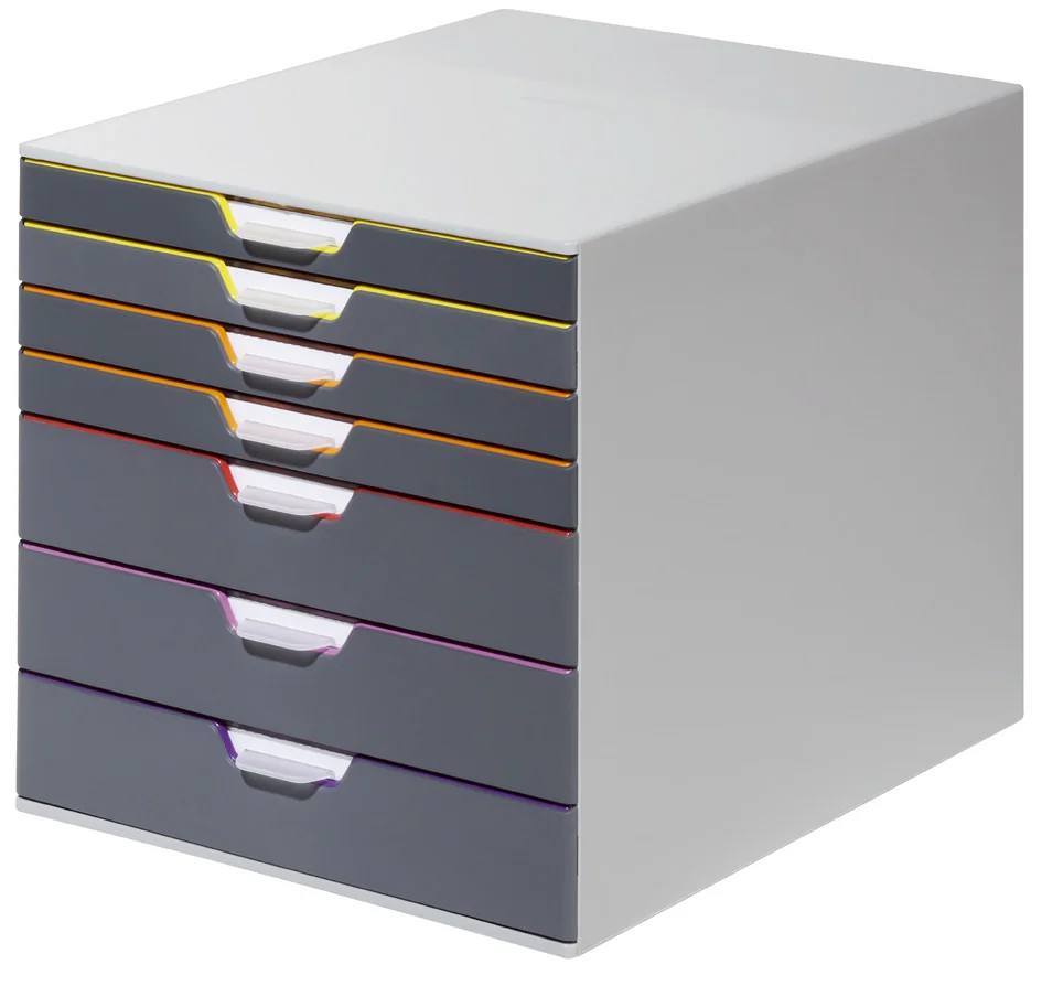 DURABLE Module de classement VARICOLOR MIX 7, 7 tiroirs - OEM 762727