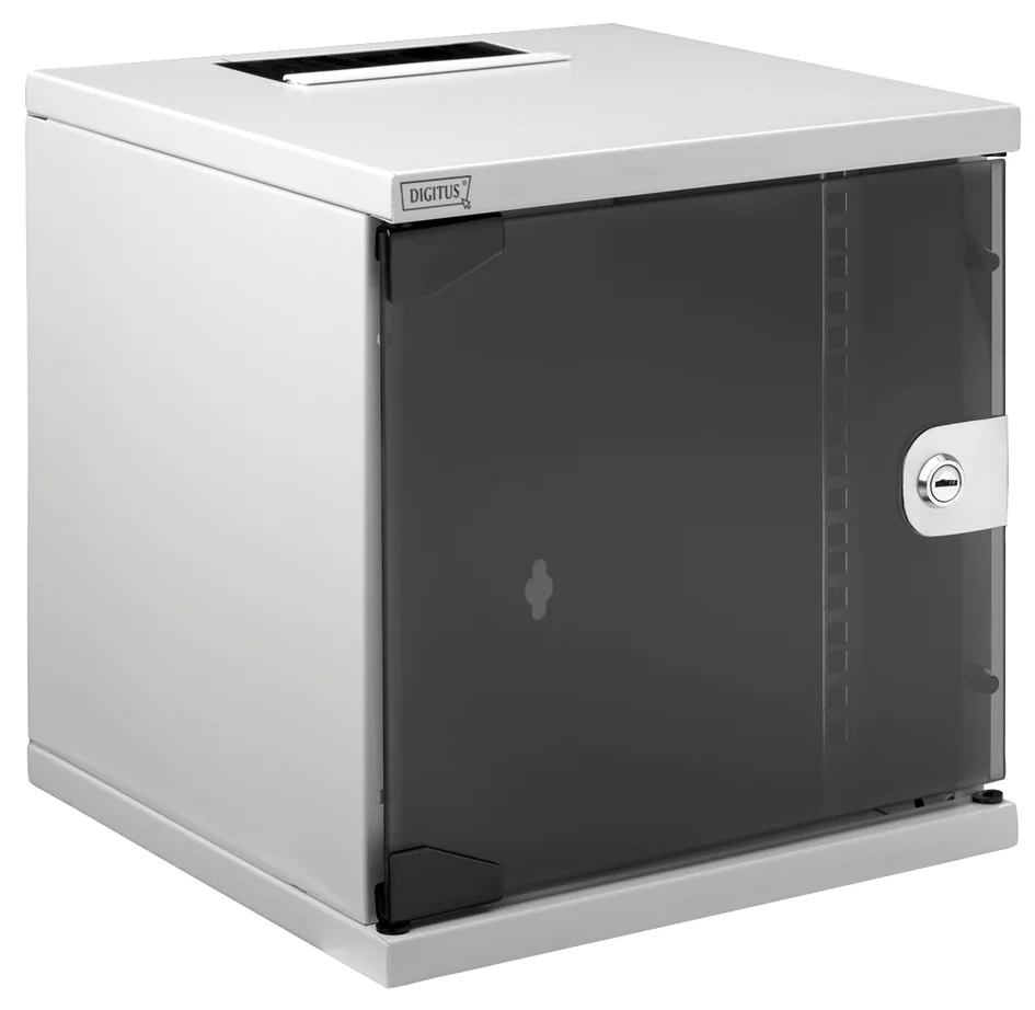 DIGITUS Coffret mural 10' série Compact, 6U, gris clair - OEM DN-10-05U-1