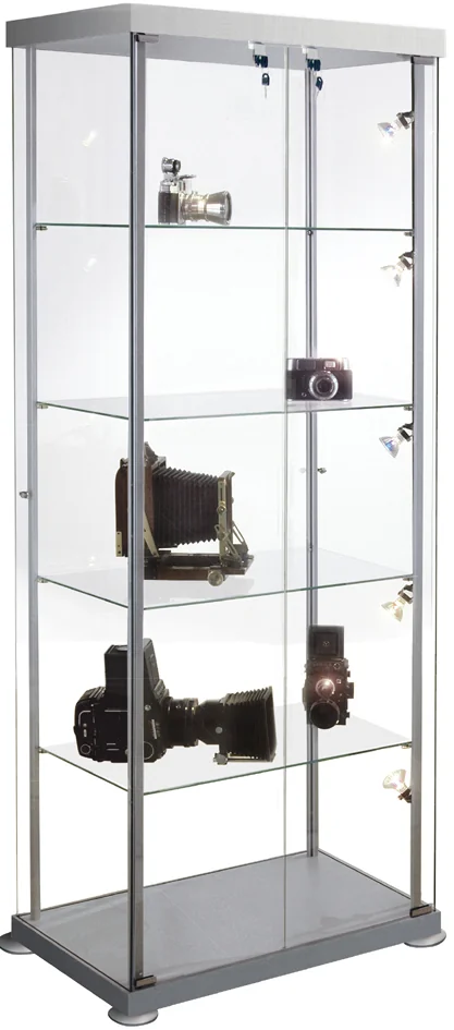 kerkmann Vitrine rectangulaire expoline, 4 étagères en verre - OEM 40376182