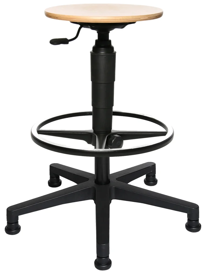 Topstar Tabouret pivotant 'TEC 60 Counter', en bois - OEM 72260 HO1T