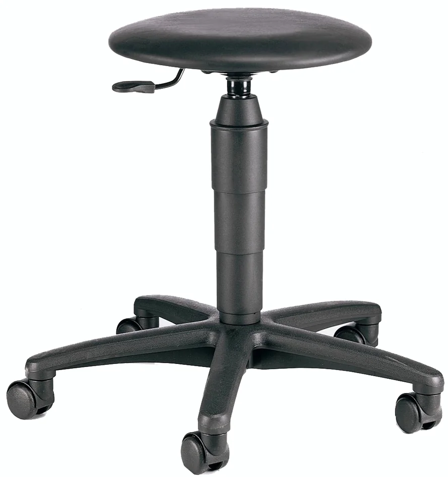 Topstar Tabouret pivotant 'TEC 60 Skai', noir - OEM 72260 D10