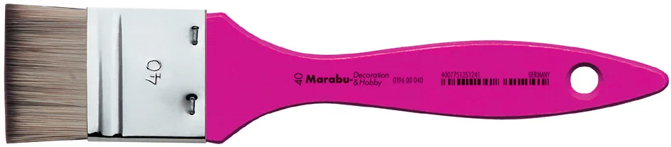 Marabu Pinceau Decoration & Hobby, poils synthétique, N.50 - OEM 01960000050