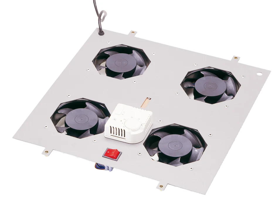 DIGITUS unité de ventilation de toit, 2 ventilateurs, noir - OEM DN-19 FAN-2-B-N – Image 4