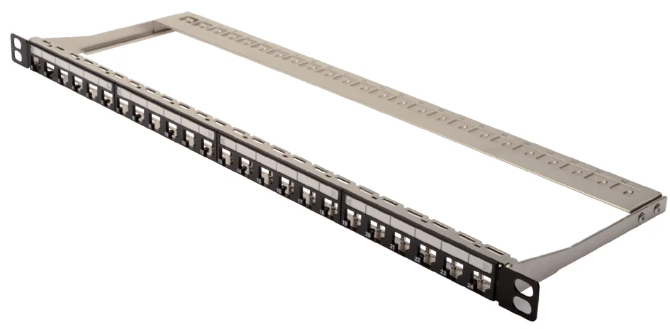 DIGITUS panneau de brassage modulaire 19' cat.6A, 24 ports - OEM DN-91422