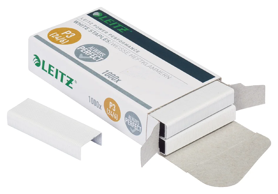 LEITZ Agrafes 24/ 6 Power Performance P3, zingué - OEM 5570-10-00