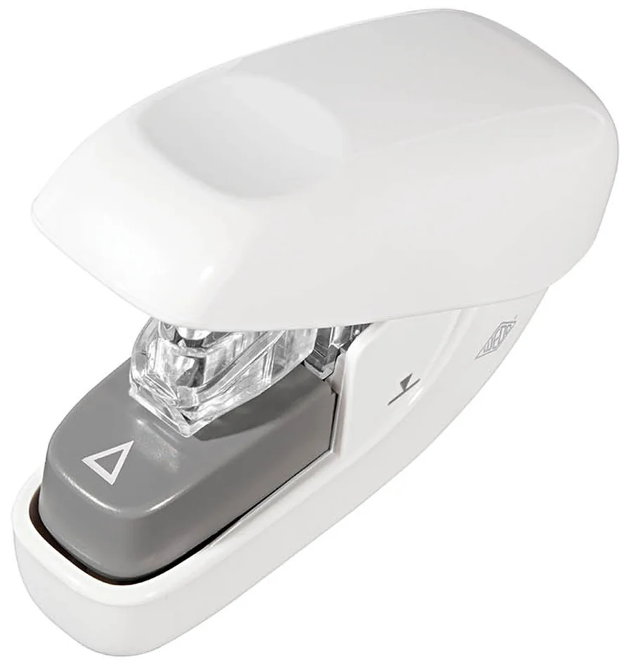 WEDO Mini agrafeuse sans agrafes, capacité: 5 feuilles,blanc - OEM 127 2000