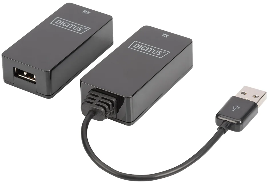 DIGITUS Kit extender USB 1.1, unité d'envoi et de reception - OEM DA-70139-2