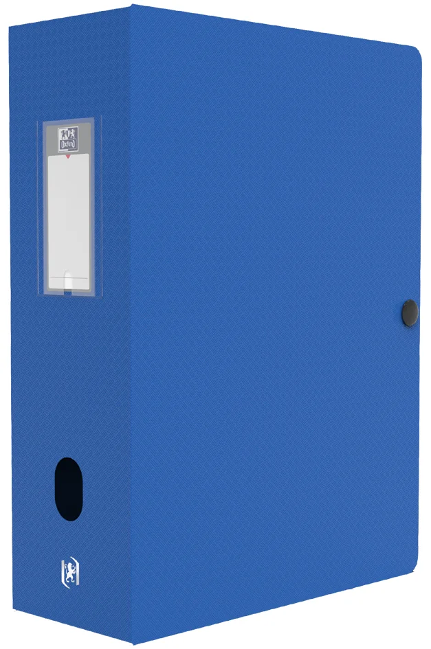 Oxford Boîte de classement Memphis, dos de 100 mm, PP, noir - OEM 100200125