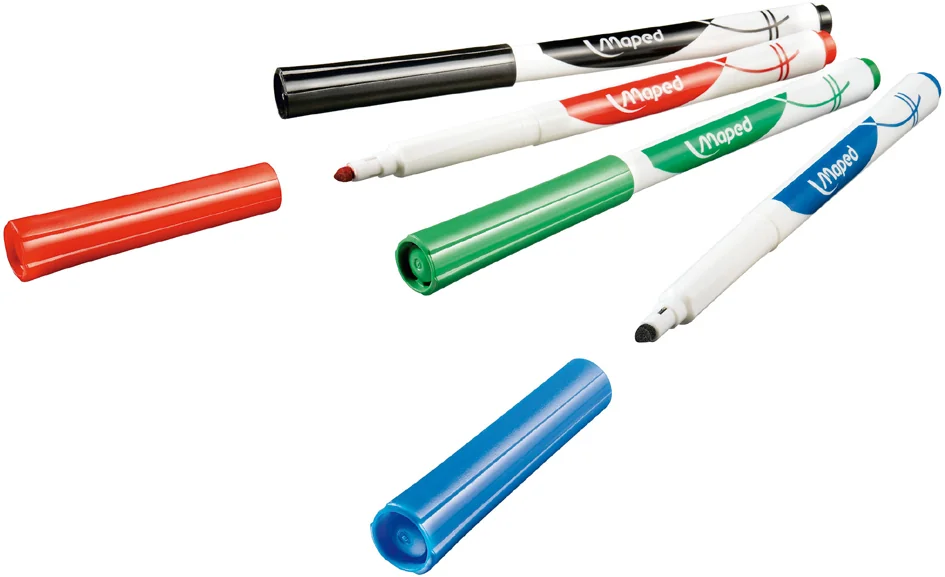 Maped Feutre pour tableau blanc Marker'Peps, bleu - lot de 12 - OEM 741830