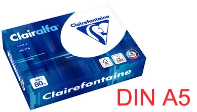 Clairefontaine Papier multifonction, A5, extra blanc - OEM 1910C