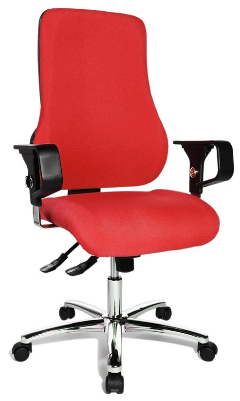 Topstar Fauteuil de bureau 'Sitness 55', bleu - OEM SD69X T38 – Image 2