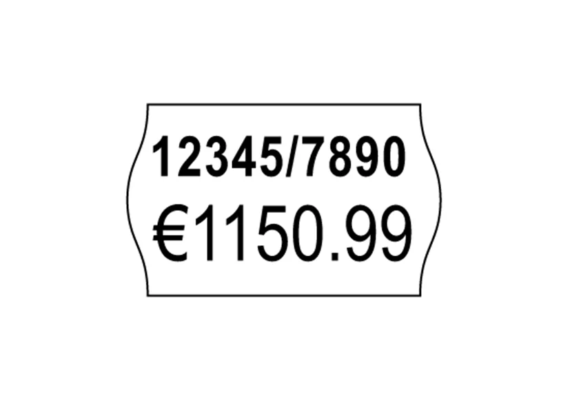 Avery Zweckform AVERY Etiquettes pour étiqueteuse de prix, jaune - OEM YPLP1226 – Image 2