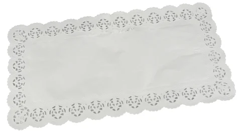 PAPSTAR Napperon, rectangulaire, 400 x 200 mm, blanc - OEM 12724
