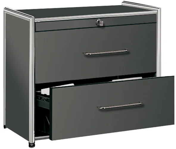 kerkmann Armoire pour dossiers suspendus ARTLINE, anthracite - OEM 13749013